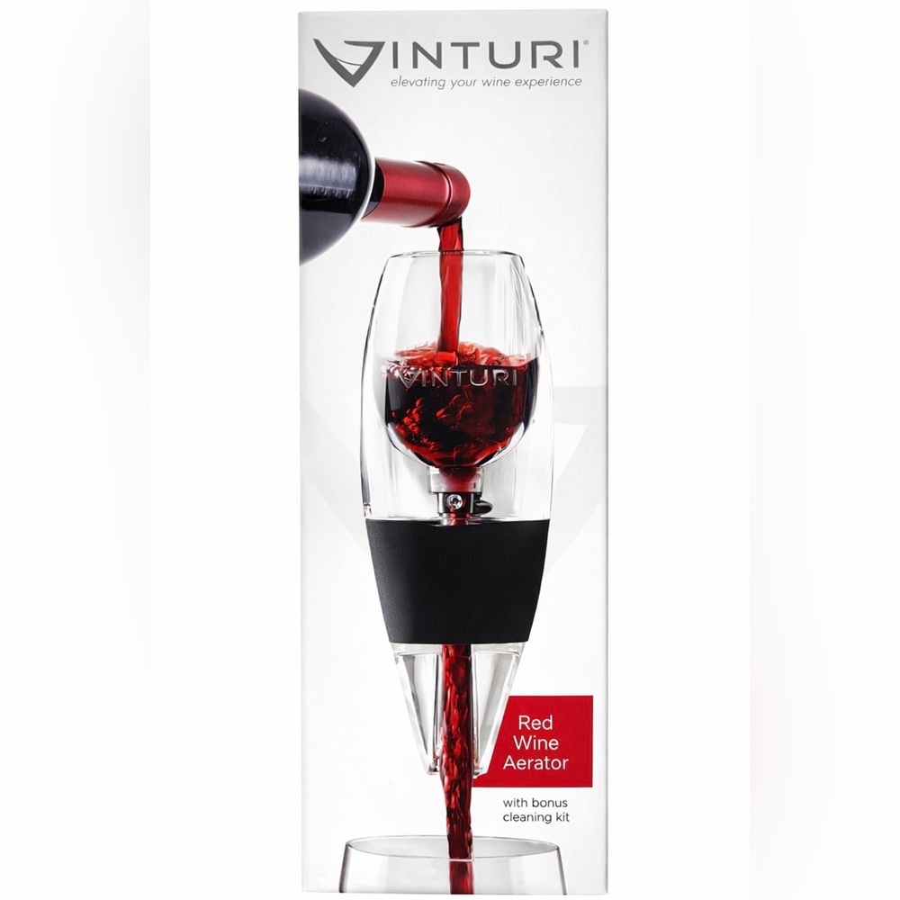 Vinturi Red Wine Aerator + Cleaning Kit | NIB 🍷